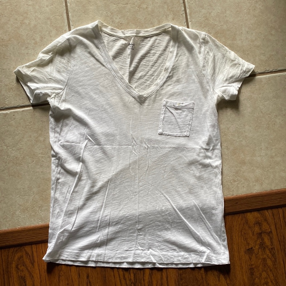 Madewell Pocket V-Neck Tee